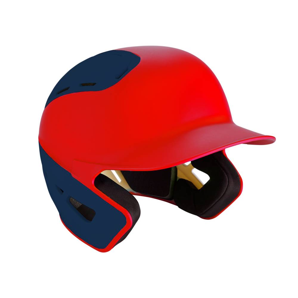 Mens Mizuno B6 Baseball Batting Helmet Red/Navy Philippines (LGHAKM692)